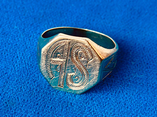 Vintage 10k Gold 'Signet' Ring